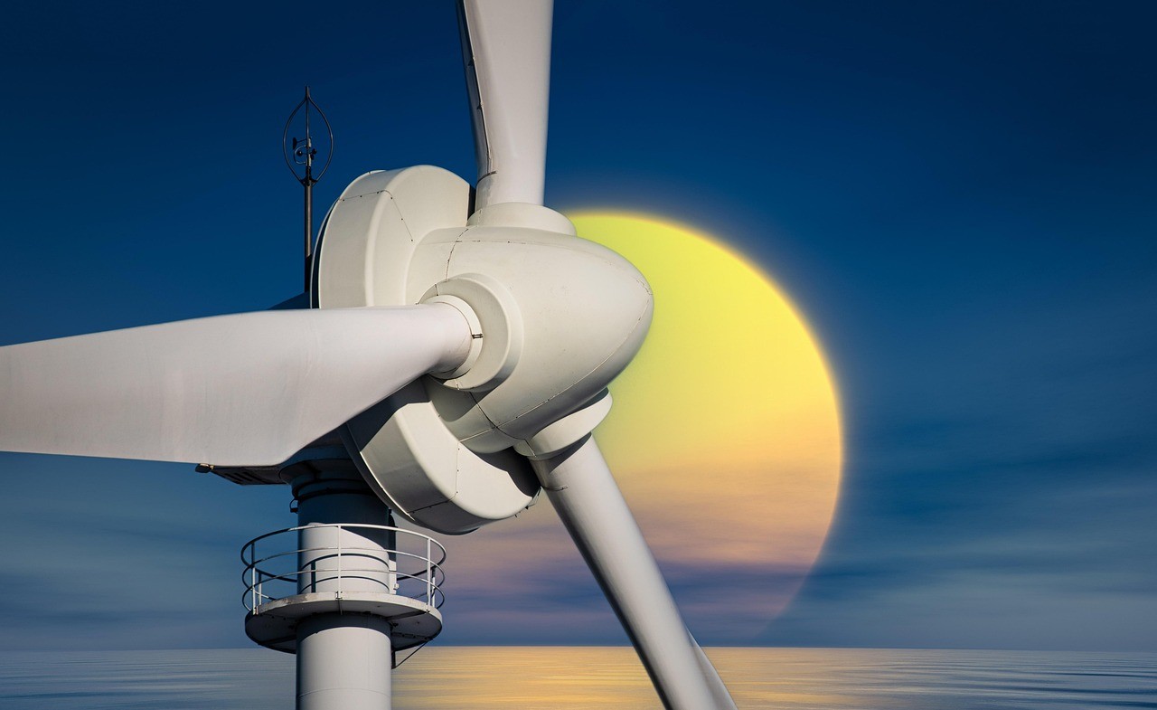 pinwheel, windmill, wind power, energy, environmental technology, wind turbine, nature, sunset, wind turbine, wind turbine, wind turbine, wind turbine, wind turbine